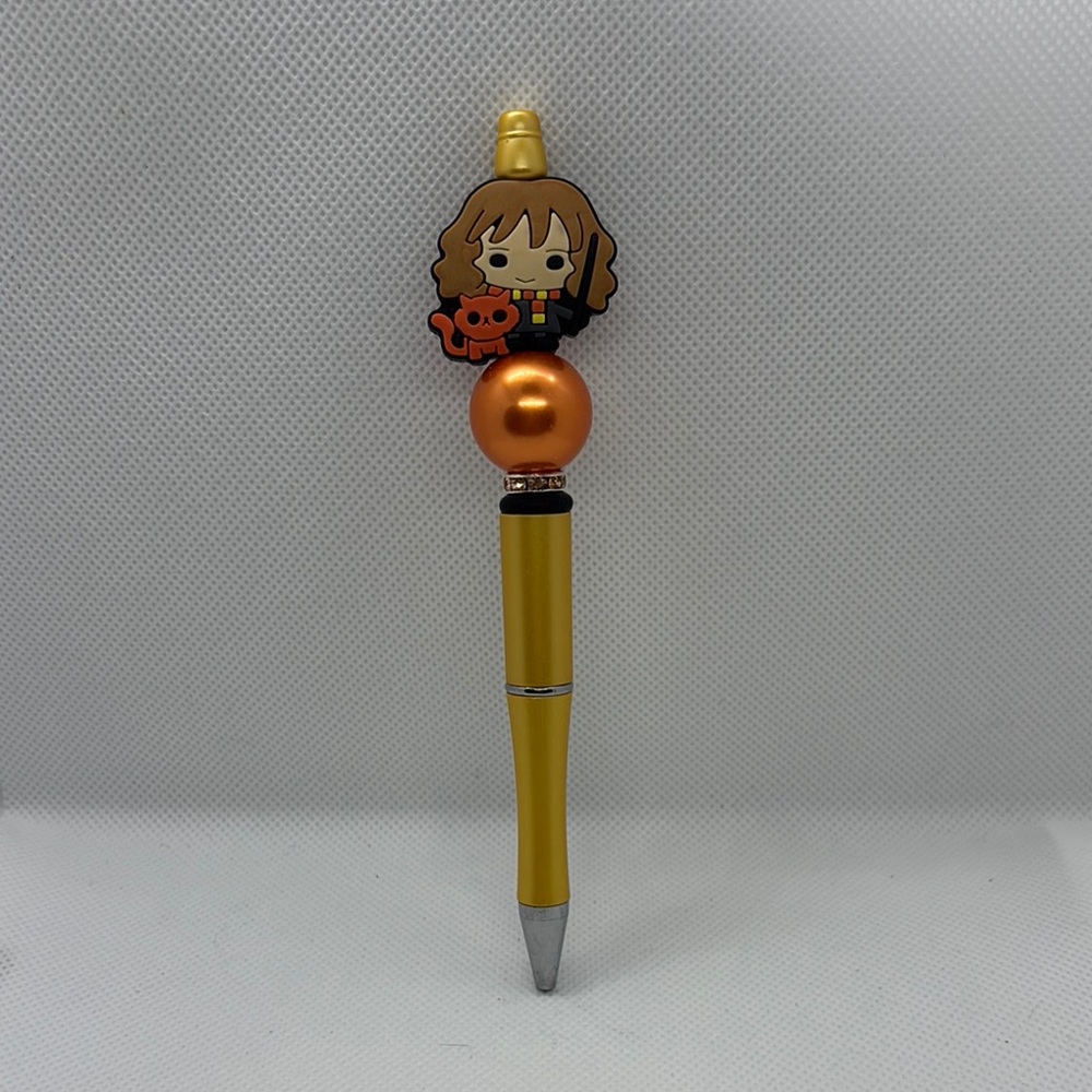 Handmade Focal Bead Pen - Harry Potter Theme